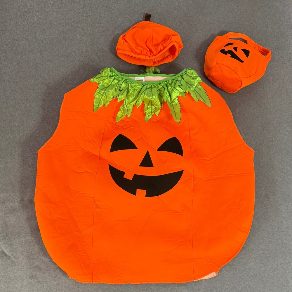 Spooktacular Creations Pumpkin Costume Women One Size Orange Good Jack-O-Lantern